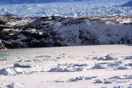 Sikuluitsoq ilulissat Icefjord - veduta panoramica